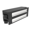 Magnetic Latch, Snap-In- Rectangular hole, 105 N  Rated Load, Double Magnet, Black - 02-10-803-10 - Southco