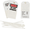 Brady B-851 Polyester Equipment Safety Tag - 3 in Width - 5 3/4 in Height - 122984 - 754473-71949 - R. S. Hughes Company, Inc.