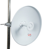 4.9 GHz to 6.4 GHz, 2-Foot Parabolic Dish Antenna with Ubiquiti®: PS-5AC, IS-5AC, IS-M5 Quick-Connect Adapter - ProLine KP-5PDUIS5-2 - KP Performance Antennas