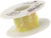 Wire, Hook-Up; 30 AWG; 7/38; 0.006 in.;0.024 in.; -60 degC; 250 V; Yellow - 70134947 - Allied Electronics, Inc.