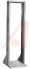 Rack,Open,Panel Space:71.75 x 19in,75.62Hin,Set Rails & 1 Base,Metallic Gray -- 70148988