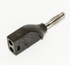 Stackable 4mm Banana Plug, Solder Connection - BU-16-@ - Mueller Electric Company