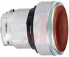 Switch, Pushbutton Operator; Flush Head; Lit; Red, Uses protected LED; 22 mm - 70006965 - Allied Electronics, Inc.