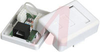 Box; White; Surface Mount; Single; For CAT 5E cable - 70121762 - Allied Electronics, Inc.