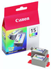 Canon BCI-15CLR OEM Color Ink - 102002558 - LaserCycle