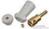 Test Plug, Pin-Plug, 25A, White; Connector Type Superior Electric - 06F065 - Newark, An Avnet Company