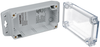 Enclosure, Wall Mount, Pc, Grey/clear; Enclosure Type Bud Industries - 22AJ1371 - Newark, An Avnet Company