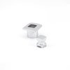 PUSH BUTTON & BASE FOR TLP SQUARE (LATCH BODY NOT INCLUDED) - TLP-S-BB/CR -- TLP-S-BB/CR - Image