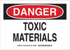 Chemical & Hazardous Material Sign - 126403 - Brady Corporation