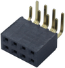 Board-Board Connector Socket, 8Way, 2Row; Connector Systems Samtec - 11P9379 - Newark, An Avnet Company