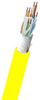 Networking Cable, Cat6A, 1000Ft, Yellow; Cable Shielding Belden -- 25AK9277