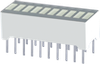 10-SEGMENT GAALAS RED LED BARGRAPH - DC10SRWA - Kingbright Corporation