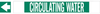 High Performance - High Visibility Pipe Marker - 5654-HPHV - Brady Corporation