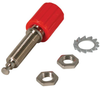 Binding Post, 36A, Panel, Red; Product Range Cal Test Electronics - 52AC2169 - Newark, An Avnet Company