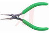 5 In. Fine Point Needle Nose Pliers with Green Cushion Grips - 70222681 - Allied Electronics, Inc.