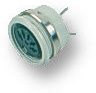 Din Audio / Video Connector, Socket, 8, Panel Mount, Plastic Body, Tin Plated Contacts Rohs Compliant Hirschmann - 06WX5816 - Newark, An Avnet Company