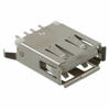 CONN RCPT USB2.0 TYPEA 4POS VERT -- 168-1002-021-01000 - Image