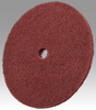 3M Scotch-Brite HS-DC Aluminum Oxide Deburring Disc - Very Fine Grade - Arbor Attachment - 10 in Diameter - 1 in Center Hole - 05307 - 048011-05307 - R. S. Hughes Company, Inc.
