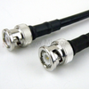 BNC Male to BNC Male Cable LMR-240 Coax in 12 Inch with Times Microwave Connectors -- FMC0808240-12 - Image