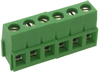 Terminal Block Eurostyle, 6 Position, 26-12Awg; Pitch Spacing Multicomp Pro - 14N5693 - Newark, An Avnet Company