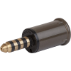 Plug, solder terminal, insulated, 7.5 mm, 4-pole, straight, UK-Connector -- 4804.1401 - Image