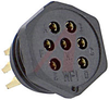connector,mini hex,basic female,solder cup termination,7 socket contact - 70144750 - Allied Electronics, Inc.