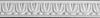 Plaster Ornament, Lamb Tongue - 807-04A - Deco Craft USA