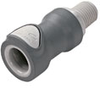 Colder Non-Spill Quick-Disconnect, ABS Body, 1/4