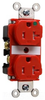 Duplex/Single Receptacle - TR63-HRED - Thomas & Betts Corporation