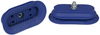 Bellows suction cup (oval) for high dynamic on curved, oily surfaced workpieces SAOB 140x70 NBR-60 M10-AG -- 10.01.06.01030 - Image