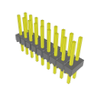Headers, Male Pins - 612-MTSW-109-08-L-D-270-ND - DigiKey