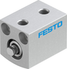 Short-stroke cylinder - ADVC-10-10-P - Festo Corporation