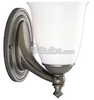 One-Light Wall Bracket Light Fixture - P3027-03 - bulbs.com