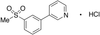 3-(3-Methanesulfonyl-phenyl)-pyridine HCl - 11580 - Medical Isotopes, Inc.