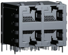 Rj45 Connector, Jack, 8P8C, 4Port, Th; Modular Connector Type Abracon - 17AH5812 - Newark, An Avnet Company