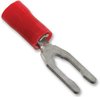 Terminal, Spade/fork, #10, Crimp, Red; Product Range Amp Te Connectivity - 66H7114 - Newark, An Avnet Company