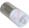 LAMP, T3-1/4 BA9S, WHITE DIFF, 12V -- 70117667