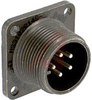 connector,metal circ,box receptacle,class r,size 14s,5 #16 solder pin contact - 70009977 - Allied Electronics, Inc.