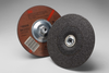 3M Aluminum Oxide Depressed-Center Wheel - 24 Grit Very Coarse Grade - 7 in Diameter - Thickness 1/4 in - 92315 -- 051135-92315 - Image