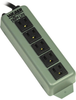 Waber-by-Tripp Lite 5-Outlet Industrial Power Strip, 6-ft. Cord, Switchless -- 602
