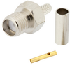 SMA Female (Jack) Connector for RG174, RG316, RG188, LMR-100 Cable, Crimp/Solder - FMCN1541 - Fairview Microwave Inc.