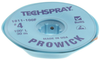 Pro Wick Blue #4 Braid As; Braid Material Techspray - 96C6357 - Newark, An Avnet Company