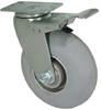 Total Locking Caster - Super Cushion Rubber - Model 4A - 4ACB6x2-ML - Caster City, Inc.