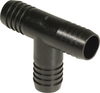 1/4 in. x 1/4 in. x 1/4 in. Poly Hose Barb Tee -- 5710266 - Image