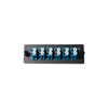 Keystone Faceplates, Frames -- 4251-FP-FHD-6P01-LCF12-ND