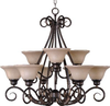 2658WSKB Mid. Chandeliers-Glass Up - 650637 - Capital Lighting, Inc.