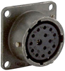 Circular Connector, Receptacle, Size 14, 15 Position, Box; Product Range Amphenol Industrial - 35H4686 - Newark, An Avnet Company