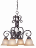 22024-FM Mid. Chandeliers-Glass Down - 780824 - Capital Lighting, Inc.
