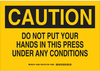 Machine & Operational Sign - 85801 - Brady Corporation