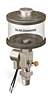 Clear View Single Feed Electro Lubricator, 9 oz Acrylic Reservoir, 3/8” Male NPT, 24VDC - B4460-009AB024D3W - Oil-Rite Corp.